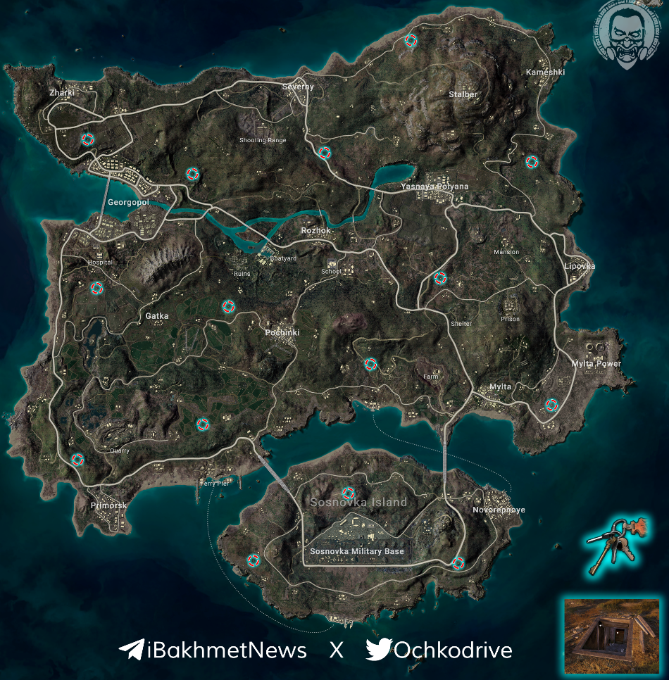 PUBG 密室地图 7