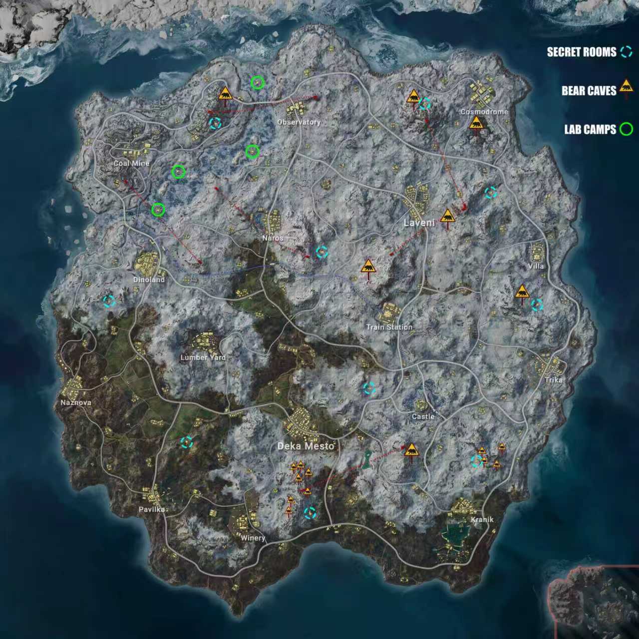 PUBG 密室地图 4